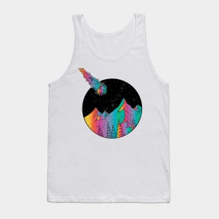 shooting stars and mountains Tank Top